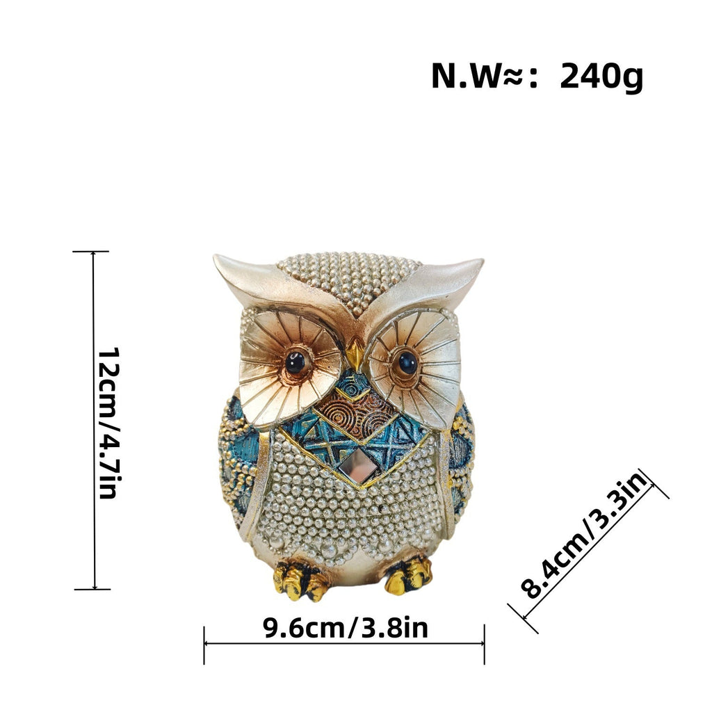 Artistic Owl Figure in Maritime Design | Kelmera