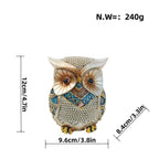 Artistic Owl Figure in Maritime Design | Kelmera