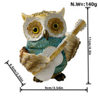 Artistic Owl Figure in Maritime Design | Kelmera