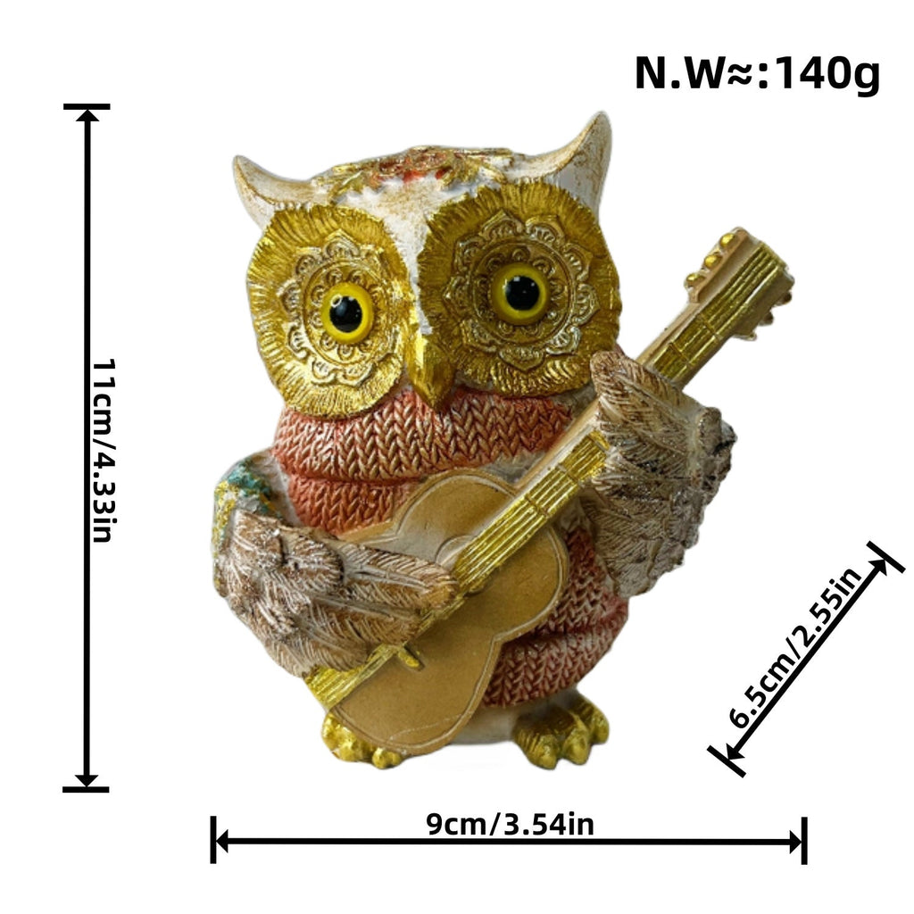 Artistic Owl Figure in Maritime Design | Kelmera