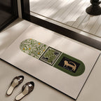 Artistic Patterned Decorative Area Rug | Kelmera
