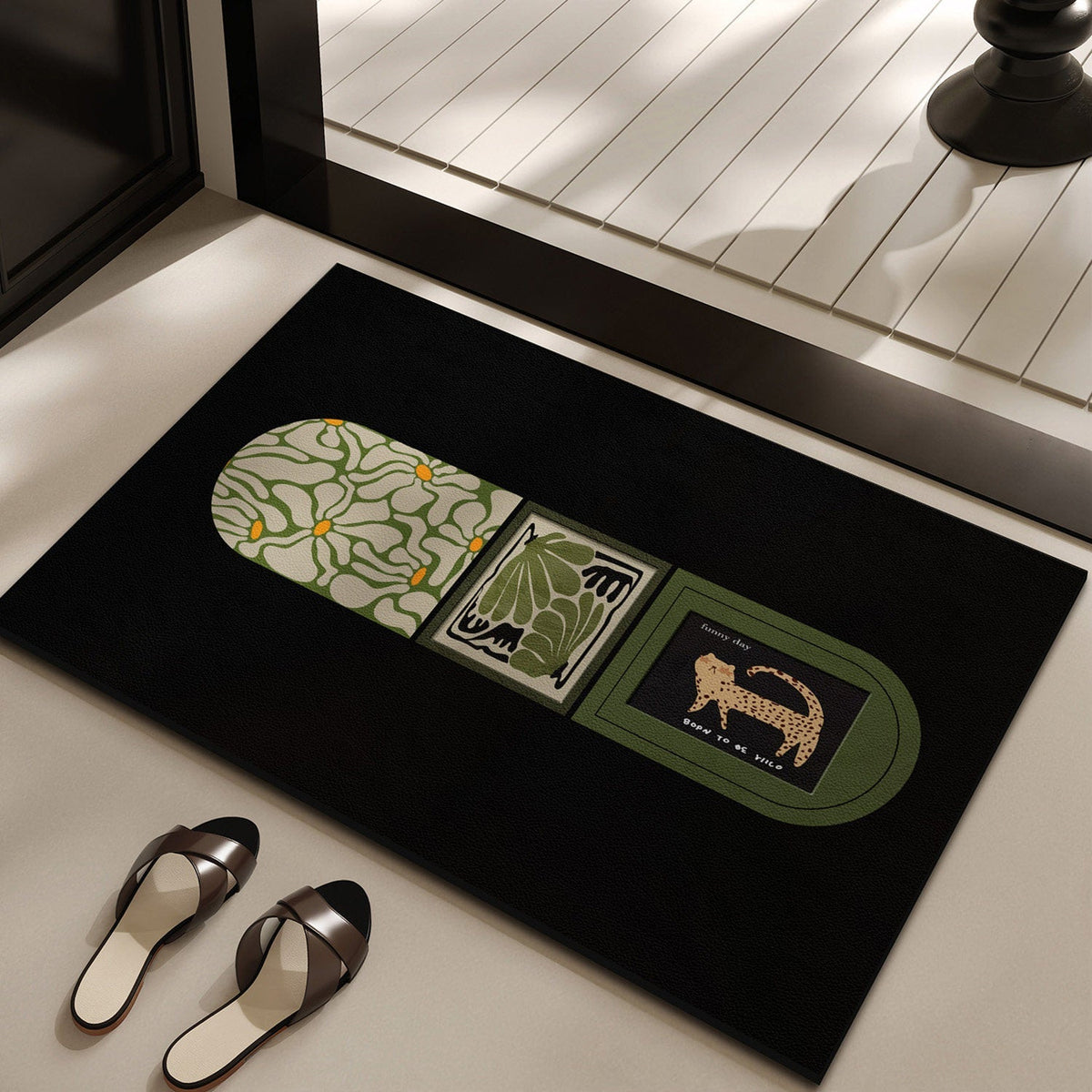Artistic Patterned Decorative Area Rug | Kelmera