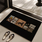 Artistic Patterned Decorative Area Rug | Kelmera