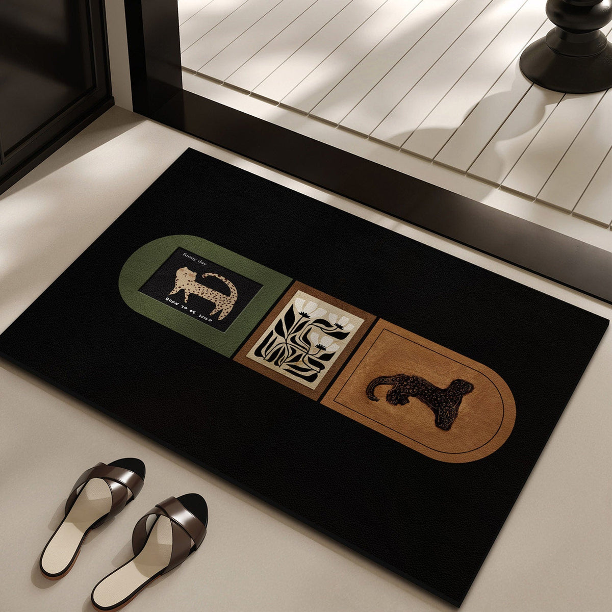 Artistic Patterned Decorative Area Rug | Kelmera