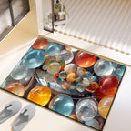 Artistic Photo-Printed Bath Mat | Kelmera