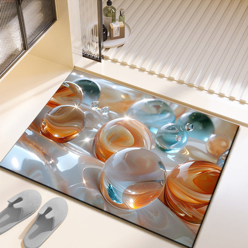 Artistic Photo-Printed Bath Mat | Kelmera