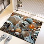 Artistic Photo-Printed Bath Mat | Kelmera