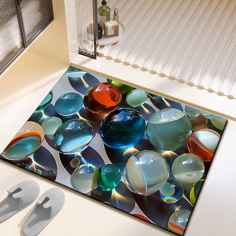 Artistic Photo-Printed Bath Mat | Kelmera