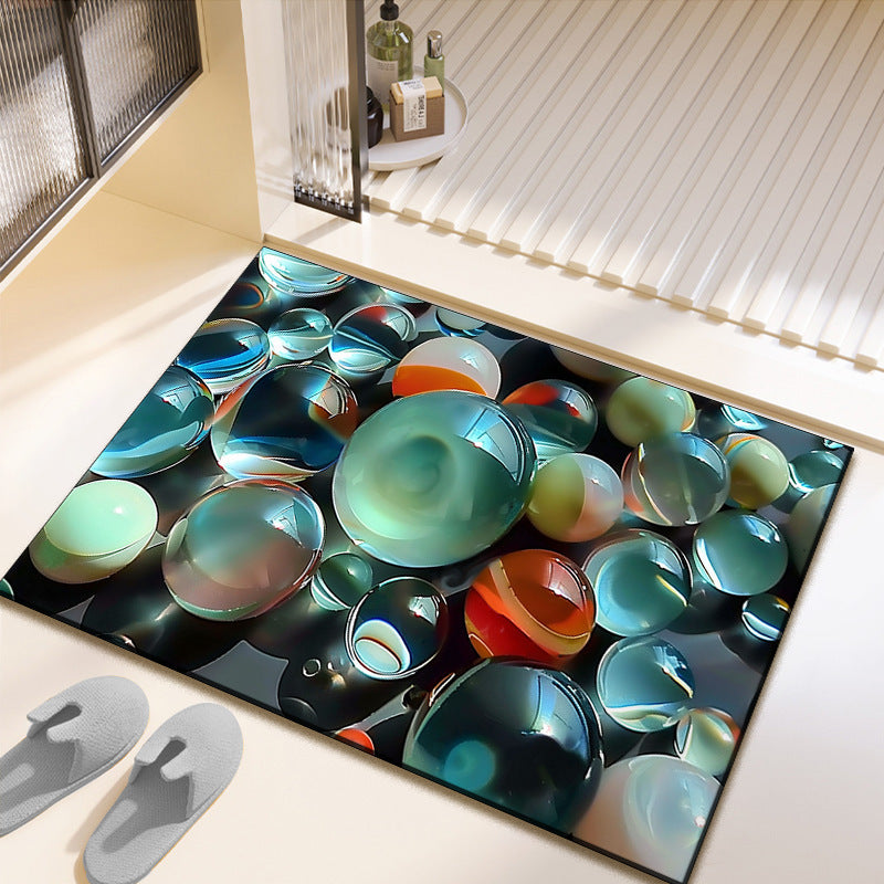 Artistic Photo-Printed Bath Mat | Kelmera