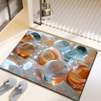 Artistic Photo-Printed Bath Mat | Kelmera