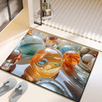Artistic Photo-Printed Bath Mat | Kelmera