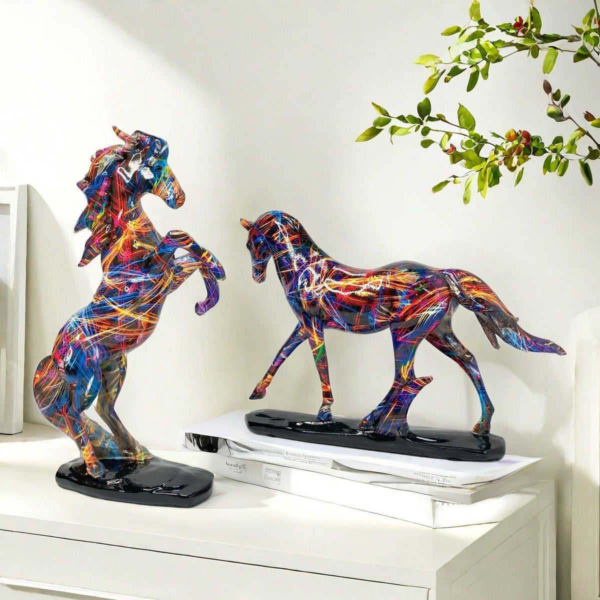Artistic Running Horse Sculpture | Kelmera
