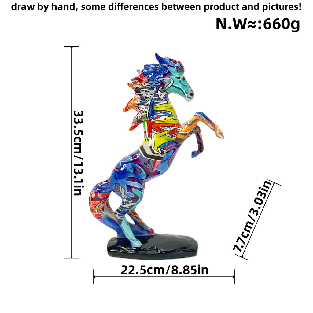 Artistic Running Horse Sculpture | Kelmera