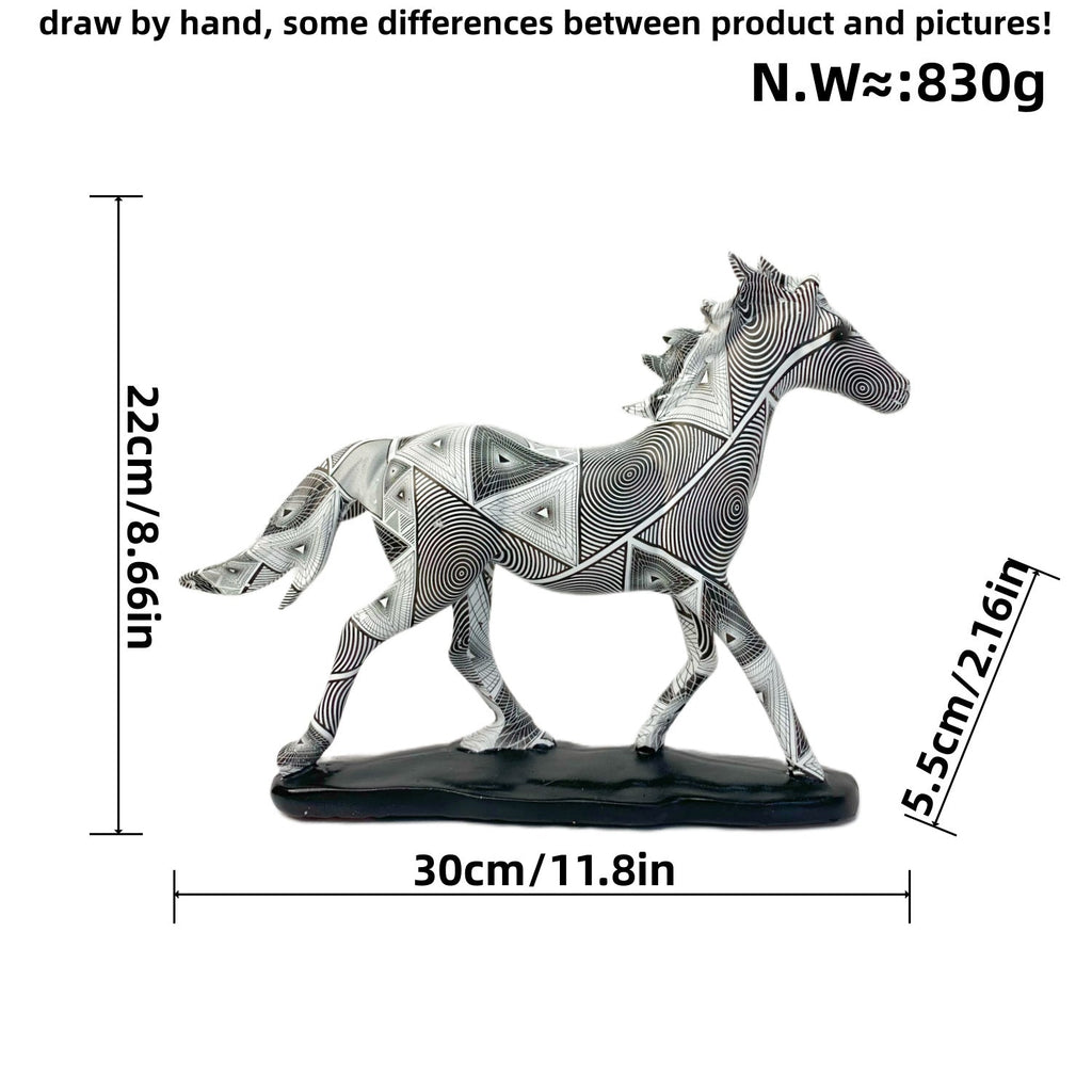 Artistic Running Horse Sculpture | Kelmera