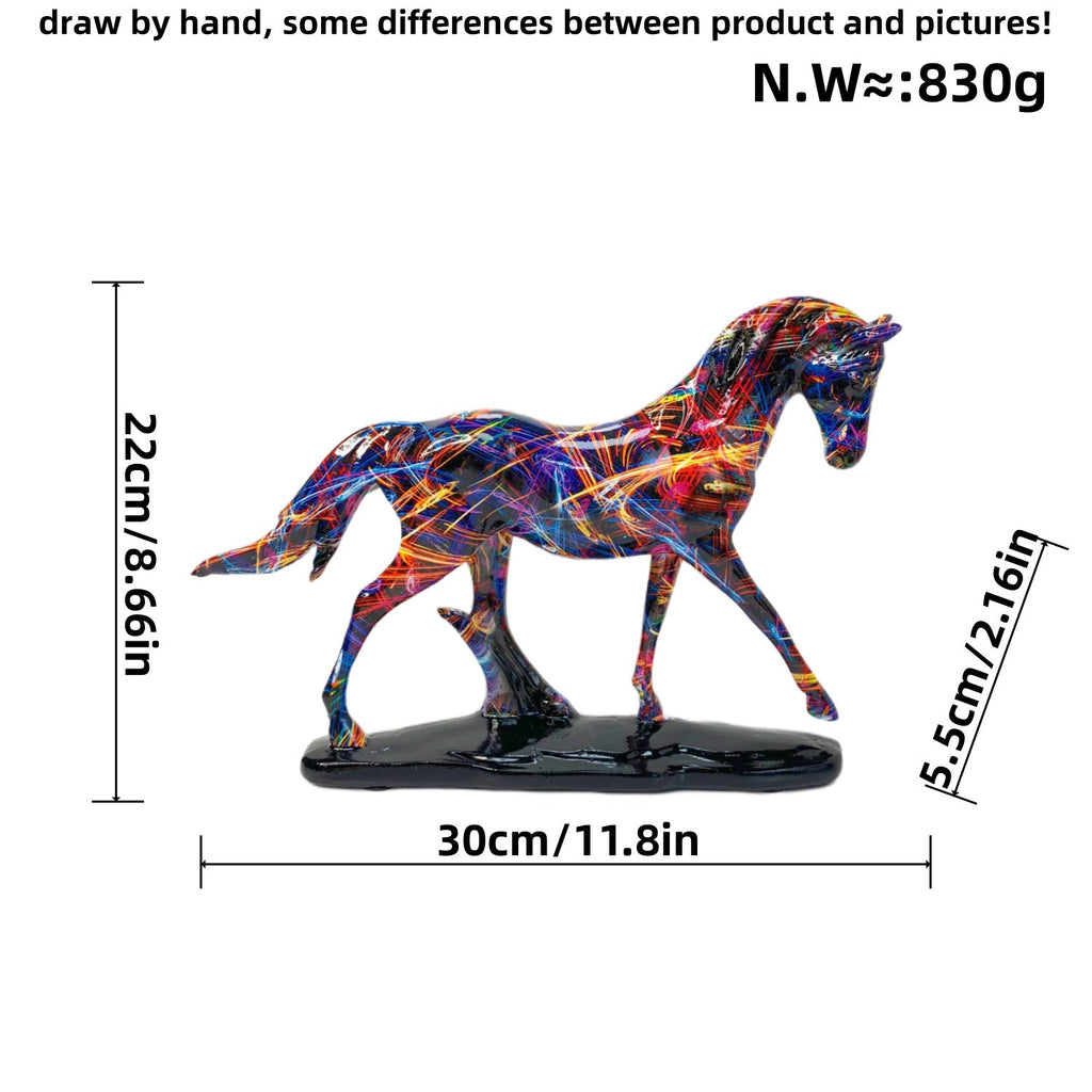 Artistic Running Horse Sculpture | Kelmera