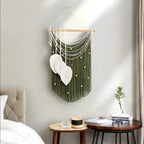 Artistic Wall Hanging made of Macrame with Hearts | Kelmera