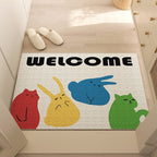Artistic Welcome Floor Mat | Kelmera