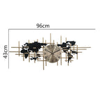 Artistic World Map Wall Clock | Kelmera