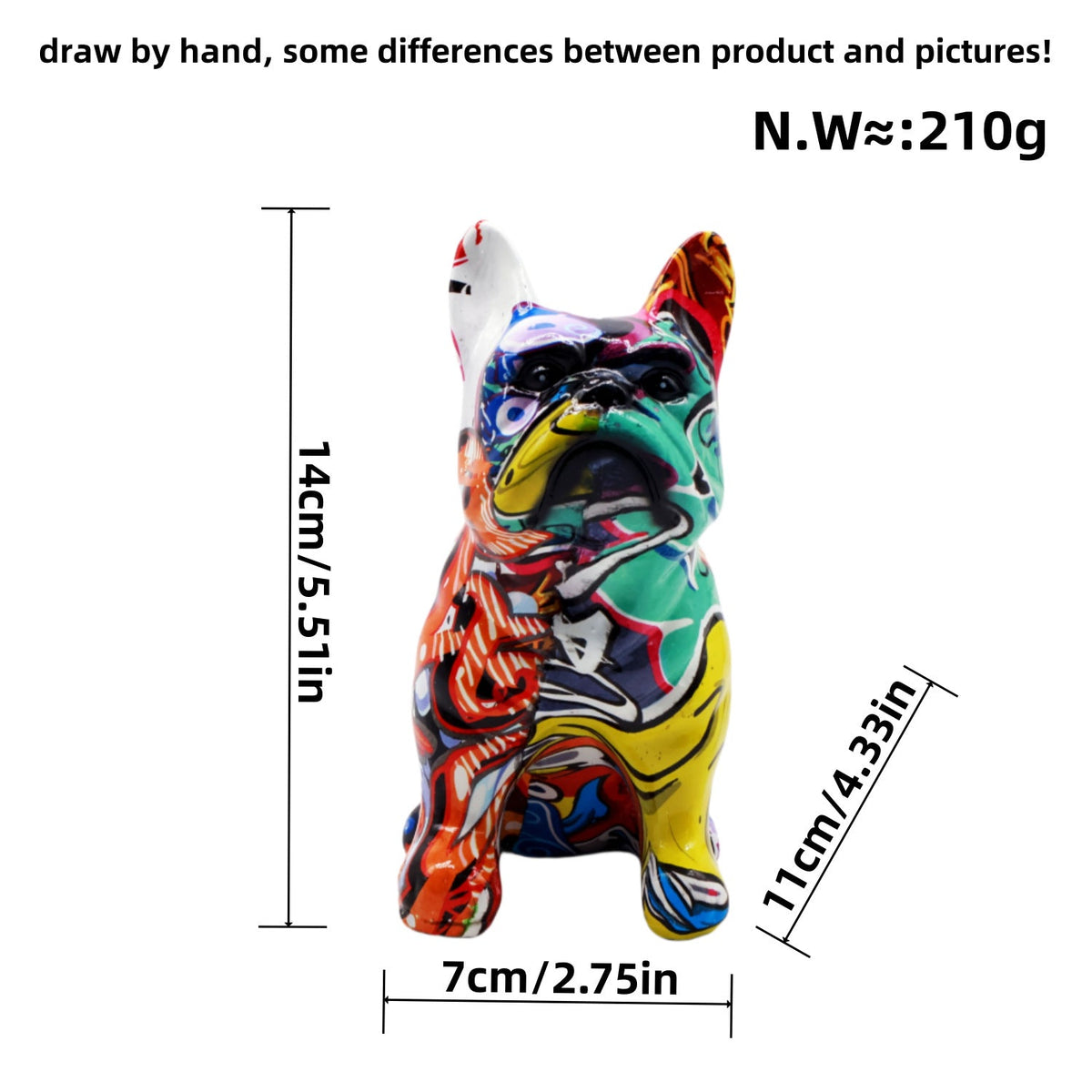 Artistically Designed Bulldog Figure | Kelmera