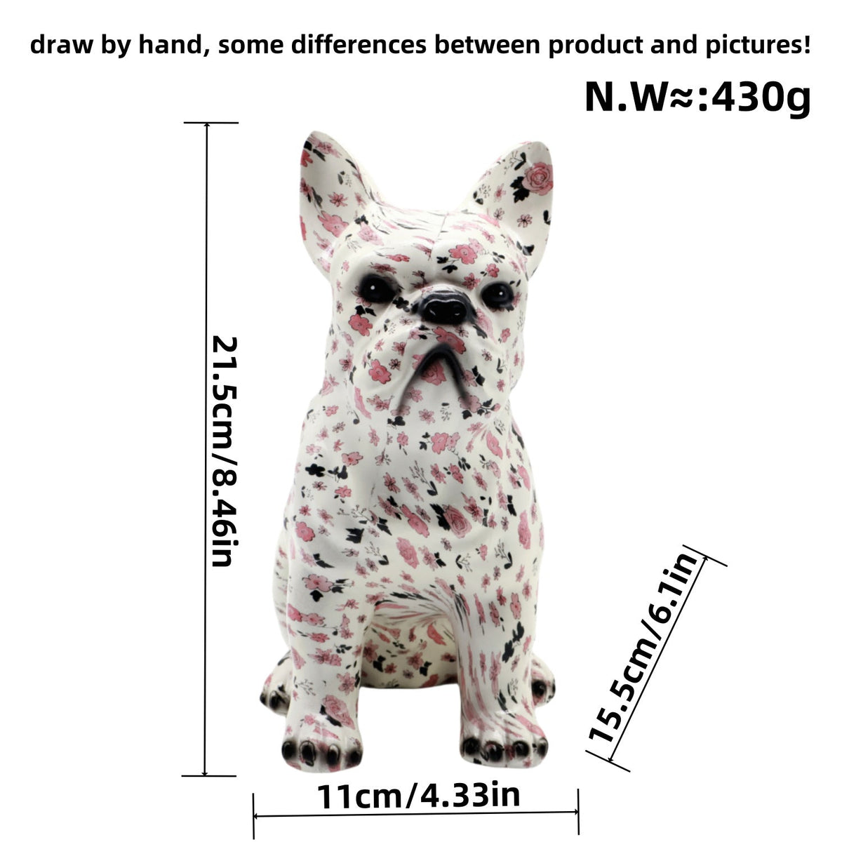 Artistically Designed Bulldog Figure | Kelmera
