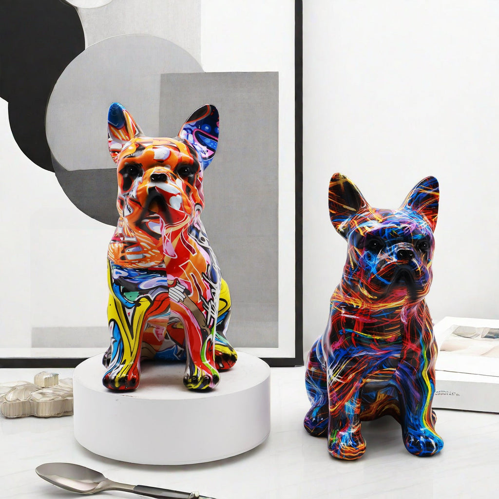 Artistically Designed Bulldog Figure | Kelmera