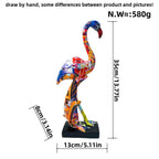 Artistically Designed Flamingo Sculpture | Kelmera