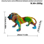 Artistically Designed Lion Figure | Kelmera