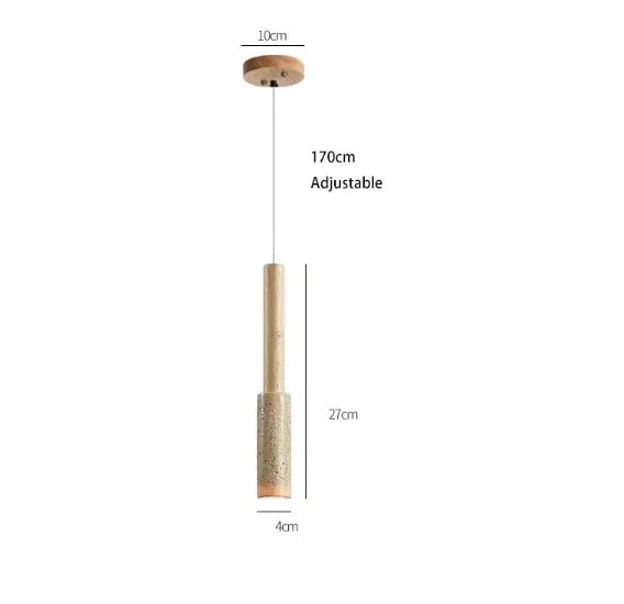 Ashara Travertine Pendant Lamp