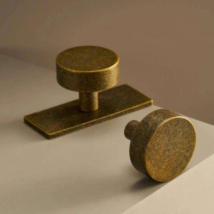 Ashira Brass Cabinet Knobs