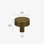 Ashira Brass Cabinet Knobs