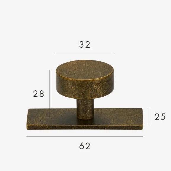 Ashira Brass Cabinet Knobs