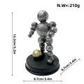 Athletic Figure Silver Bronze | Kelmera