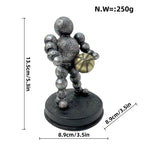 Athletic Figure Silver Bronze | Kelmera