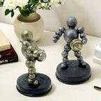 Athletic Figure Silver Bronze | Kelmera
