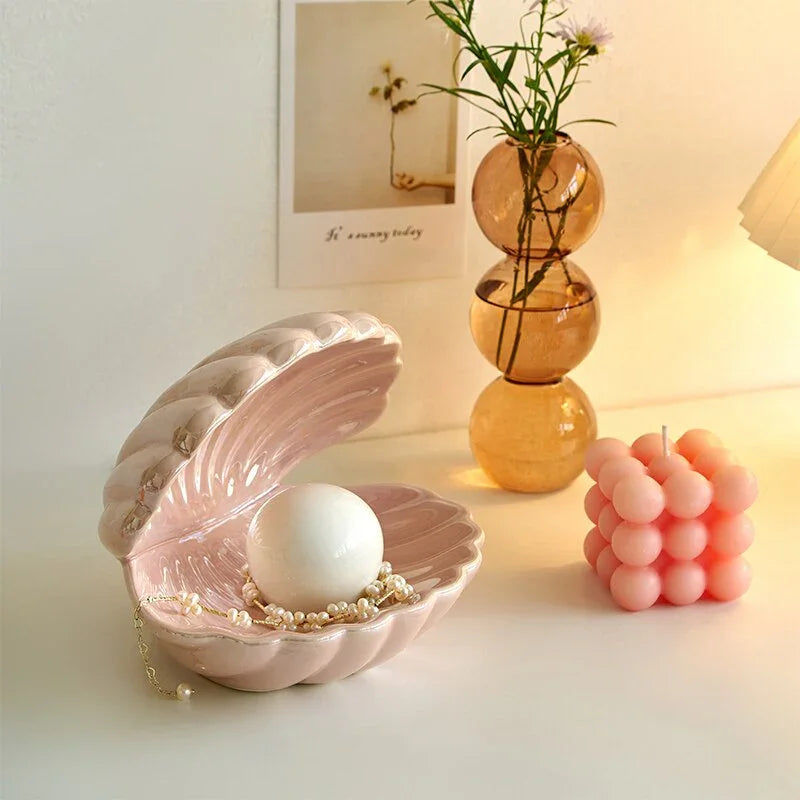 Cloudbrook Shell Table Lamp-Kelmera