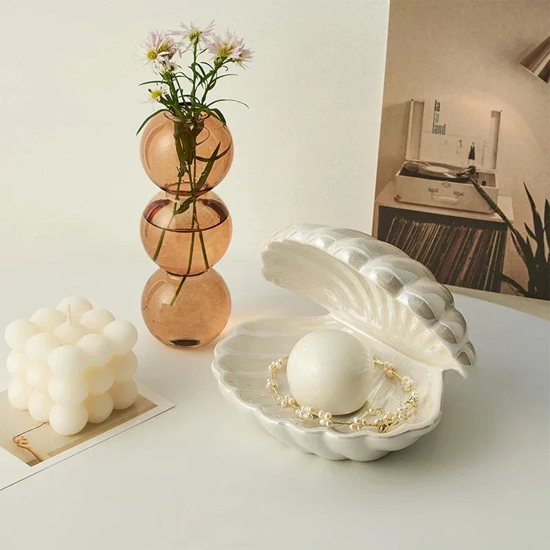 Cloudbrook Shell Table Lamp-Kelmera
