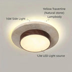 Avenra Travertine Ceiling Light
