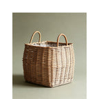 Basket for Stylish Storage Woven Natural Fiber | Kelmera