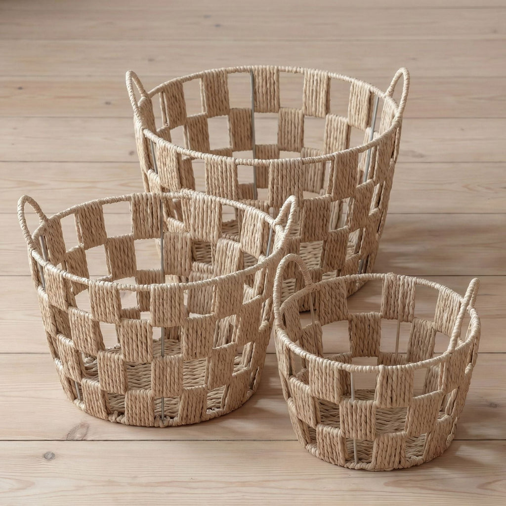 Basket Set with Handles | Kelmera