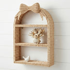 Basket Shelf with Bow Motif | Kelmera