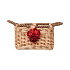 Basket with Decorative Flower Decoration | Kelmera
