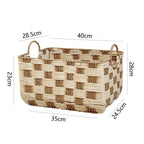 Basket with Decorative Honeycomb Design | Kelmera