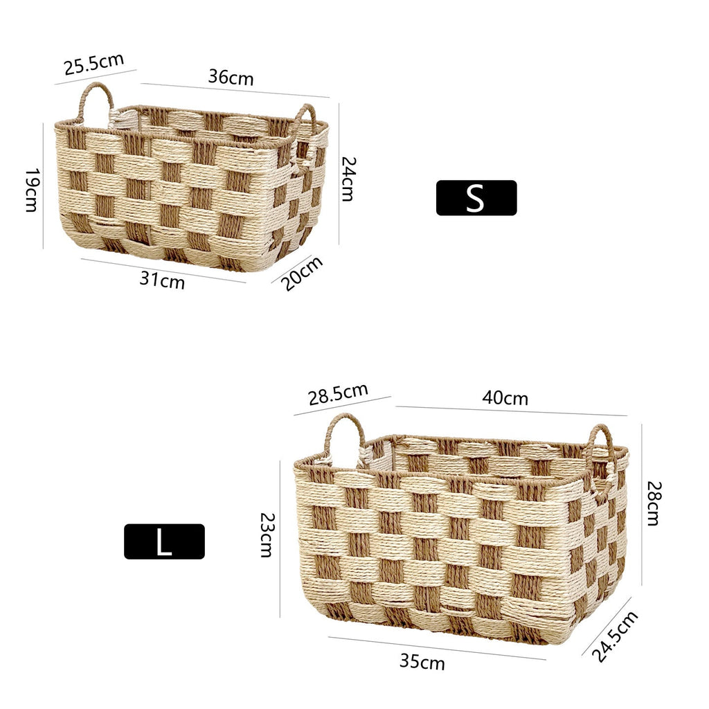 Basket with Decorative Honeycomb Design | Kelmera