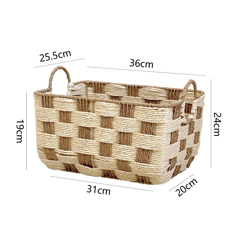 Basket with Decorative Honeycomb Design | Kelmera