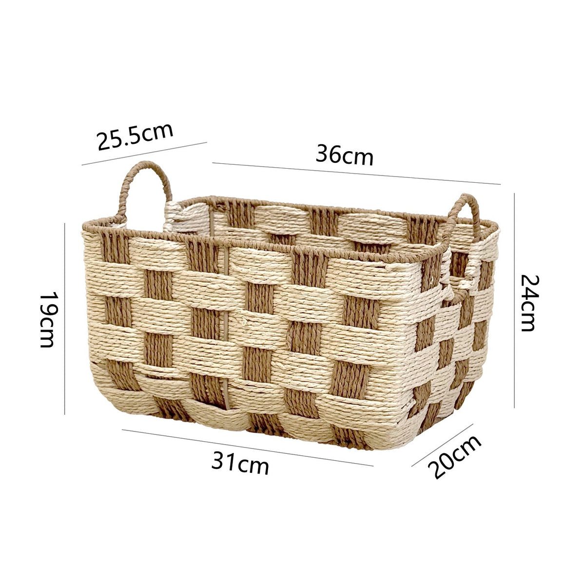 Basket with Decorative Honeycomb Design | Kelmera