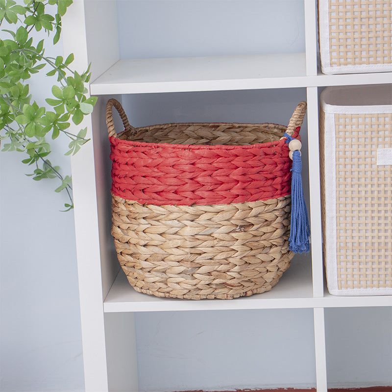 Basket with Drawstring and Tassel | Kelmera