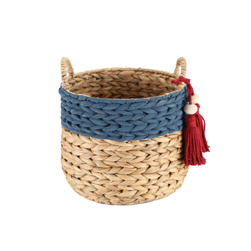 Basket with Drawstring and Tassel | Kelmera