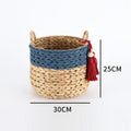 Basket with Drawstring and Tassel | Kelmera