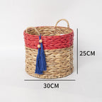 Basket with Drawstring and Tassel | Kelmera