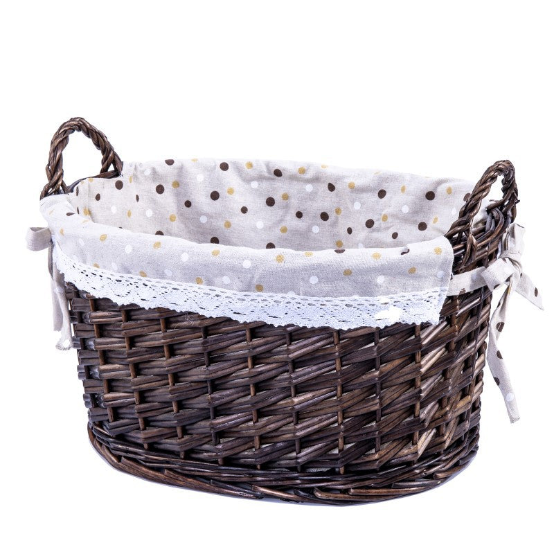 Basket with Fabric Insert | Kelmera